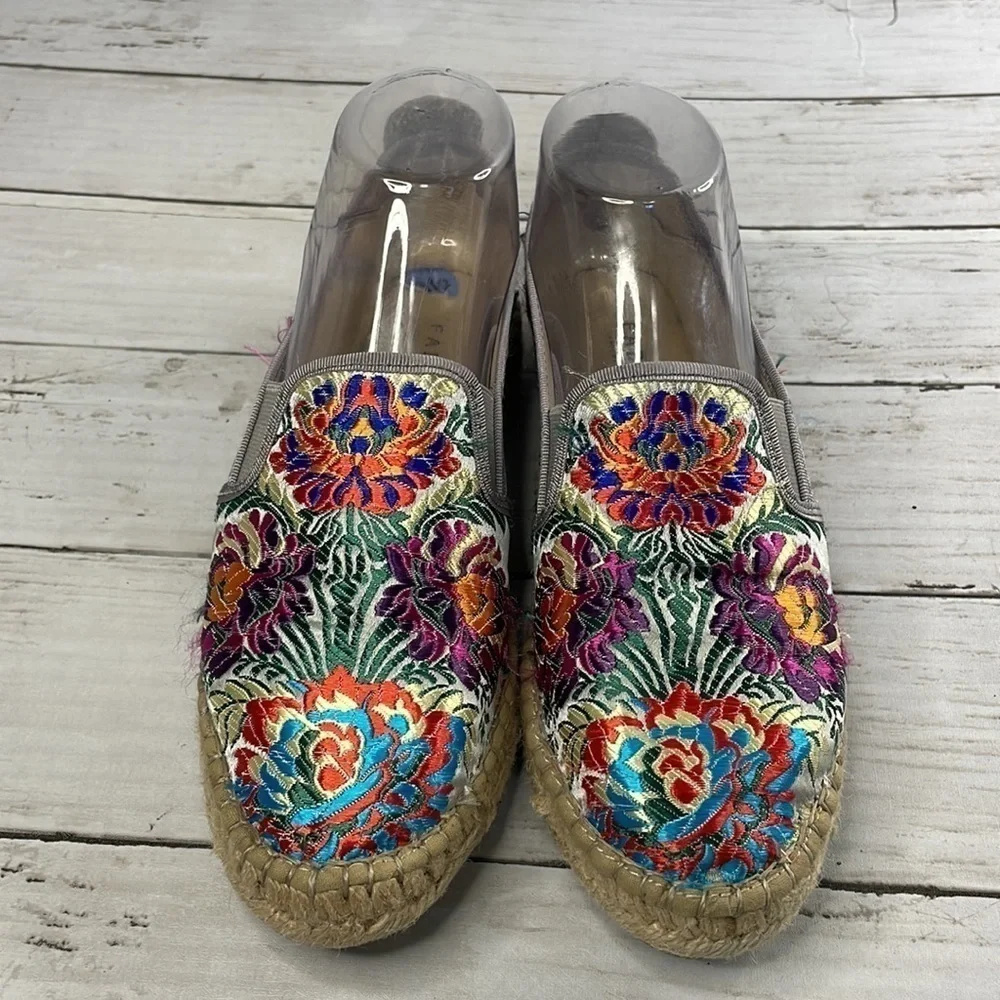 Fabiolas Embroidered Espadrilles Made in Spain